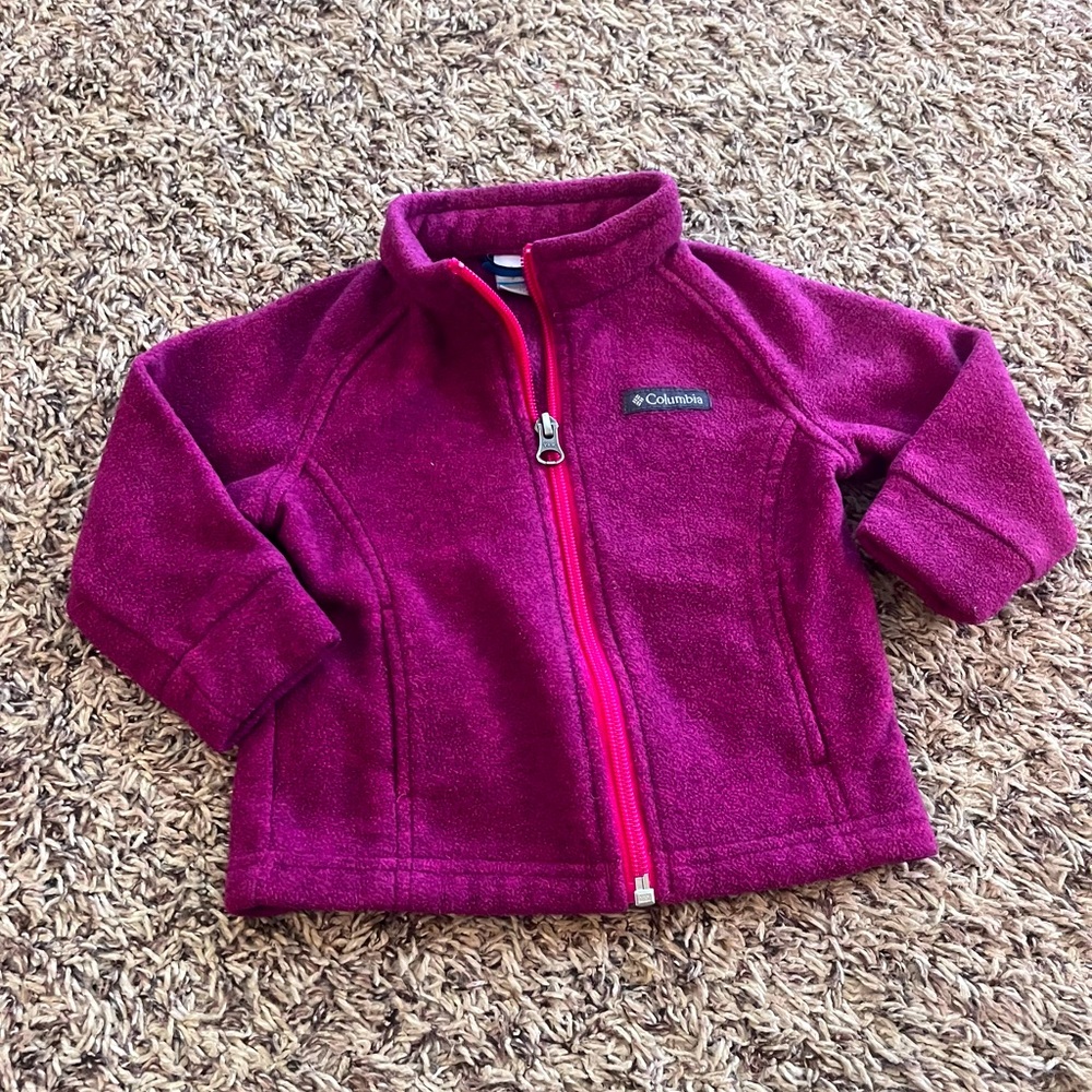 Girls 6-9 Month Columbia Fleece Jacket